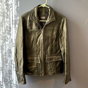 VINTAGE WILSON’S LEATHER Jacket - Size M Black